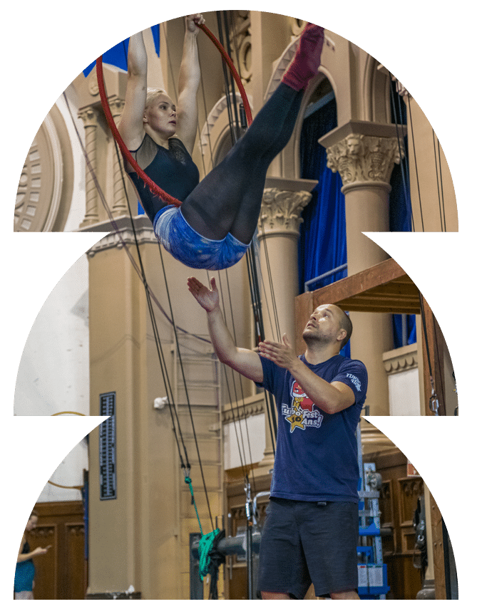 professeur de cirque